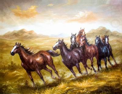 unknow artist Horses 016 china oil painting image